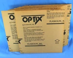 (lot Of 10) Plaskolite Optix 12X12X1/4" Clear Acrylic Plexiglass Plastic Sheet New. Price: $57.00.