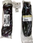 Conso Rope Curtain Tiebacks 22" Dark Brown Burgundy Gold New 4. Price: $29.99.