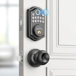 Akagear DS10 Keyless Entry Door With Knob, Fingerprint Lock, E... New. Price: $98.17.