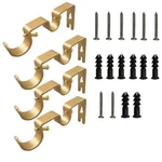 Heavy Duty Curtain Bracket, Double Hanging Brackets - Wall Mount For 1" And 5... New. Price: $18.37.