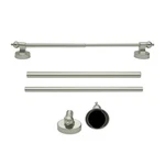 Wl.rocaille Magnetic Curtain Rods For Metal Doors And Window, Multi-use Open. Price: $21.95.