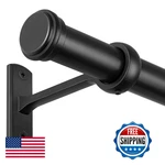 Rose Home Fashion 1 Inch Blackout Curtain Rods For Windows Patio Adjustable New. Price: $94.48.