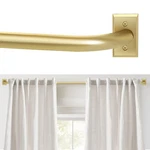 Blackout Curtain Rod, Adjustable Extra Long For Windows 66 To 184... New. Price: $76.55.