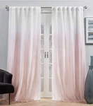 Exclusive Home Crescendo Lined Blackout Hidden Tab Curtains 52"X84" Blush 2PANEL New. Price: $23.09.