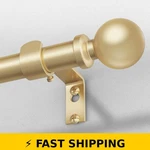 Wolistsa Gold Adjustable Curtain Rod 36-91 Inch Heavy Duty New. Price: $33.99.