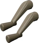 Pack Of 2.WINDOW Crank Handle Replacement,(stone Color) Fit 3/8 Inch Spindl New. Price: $23.50.