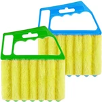 Geiserailie 2 Pcs Window Venetian Blind Cleaner Duster Tool Blue Green New. Price: $13.04.