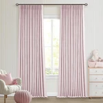 Pinch Pleated Pink Blackout Curtains 96 Inches Long For Girls Bedroom Living ... New. Price: $111.78.