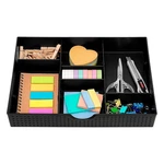 Caxxa 3 Slot Drawer Organizer With 4 Adjustable Dividers - Junk Storag... New. Price: $21.98.