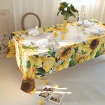 Lemons And Sunflowers Print 60X102 Inch Yellow New. Price: $29.31.