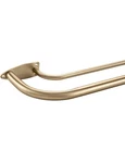Heavy Duty Wrap Around Double Curtain Rod Adjustable Light Blocking Home Decor Open. Price: $19.99.