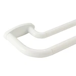 Double Curtain Rods White,room Darkening Drapery For 72-144 Inches,adjust... New. Price: $62.19.