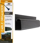 J Channel Desk Cable Organizer By Simplecord - 5 Black New. Price: $20.00.