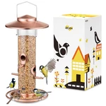 Iborn Bird Feeders For Outdoors, Metal Brushed Copper, 2LB, 4 Ports New. Price: $44.99.