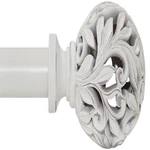 Ycolnaefllr Heavy Duty Curtain Rod 18 To 64 Inches 1.5-5.55 FT1-INCH Diameter New. Price: $35.86.
