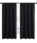 Nicetown Thermal Insulated Rod Pocket Blackout Curtains - 42W X 63L New. Price: $7.99.