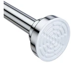 Ausemku Silver Shower Curtain Rod 26X76 In.no Rust Non-slip Perforation Open. Price: $16.99.