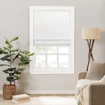 Eclipse Lane Cordless Roman Shades For Windows X 35 Wide 64 Long - White Used. Price: $68.16.