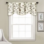 Lush Decor Royal Garden Valance Floral Window Kitchen Curtain (single), 42 X New. Price: $19.99.