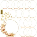 16 Pack Floral Hoop With Stand 38-YARD Paddle Wire 12 Metal Rings For ... New. Price: $48.05.