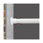 Room Divider Tension Curtain Rod, 44-82" Rust-resistant And... New. Price: $45.96.