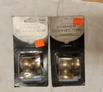 New Cambria Premier Warm Gold 1/8" Corner Connector (2-PACK). Price: $9.42.