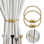 Hiastra 2 Pack Magnetic Curtain Tiebacks Modern Handmade Rope New. Price: $12.40.