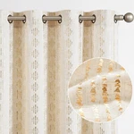 Jinchan Boho Curtains Linen Blend For Living Room Gold Foil Print Fa... New. Price: $87.88.