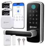 Olumat Smart Wifi Gateway Keyless Entry Handle - Locks For Front Door New. Price: $116.29.