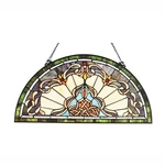 Chloe Lighting Norene Tiffany-style Victorian Stained-glass Window Panel 12... New. Price: $138.12.