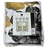 Lush Decor Light Filtering Two Kitchen Tiers Leah 29X36X1.5IN Each Yellow Gray New. Price: $21.99.