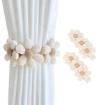 Srg Sunflower Curtain TIEBACKS-2 Pack Daisy Holdbacks Three ... New. Price: $23.46.