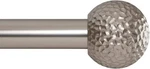 Ivilon Drapery Treatment Window Curtain Rod Ball Style 28-48" Color Satin Nickel New. Price: $12.99.