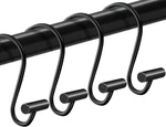 Shower Curtain Hooks Rings,set 24 Rustproof Metal For ... New. Price: $15.76.