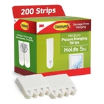 3M Command Medium Picture Hanging Strips White 100 Pairs 200 17201CABPK New. Price: $39.46.