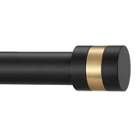 Joodxoe 1INCH Diameter Single Curtain Rods Decorative Finials 72-144INCH Matte New. Price: $71.25.