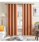 Rutterllow 100% Blackout 340 Orange Curtains 2, Full Shade 52 X 84 Inches New. Price: $31.37.