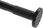 Umimile Tension Shower Curtain Rod 51-86" Black 1.26" Dia No #R013 Open. Price: $30.81.