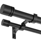 Double Curtain Rods 36-72 Inches For Windows, 1 Diameter Adjustable Heav... Open. Price: $15.99.