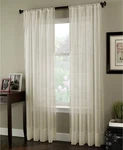 Curtainworks Chf Sheer Soho Voile 59" X 84" Window Panel - Oyster New. Price: $10.59.