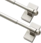 Turquoize Magnetic Curtain Rods For Metal 16-28 Inch Pack, Nickel New. Price: $27.90.