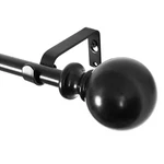 Utopia Alley Wall Mounted 3/4 In. Curtain - Rods For Windows 48 New. Price: $30.35.