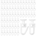 100PCS Curtain Track Hooks 10MM Head Gliders For Rails & Room Dividers New. Price: $17.25.