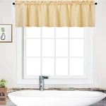 Nanan Valance Curtain 15 Inch Waffle Weave Fabric Window For K New. Price: $16.89.