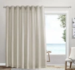 Exclusive Home Loha Patio Grommet Top Single Curtain Panel, 108"X84", Natural New. Price: $23.62.