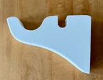 Kirsch Wood Trends Classic 3 1/2" Return Drapery Rod Bracket #5615025 Used. Price: $9.99.