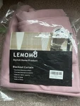 Baby Pink Blackout Curtains Grommet 52 X 54 - Set Of Lemomo New. Price: $20.00.