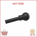 Kenney Cafe Window Curtain Rods, 28 To 48-INCH, Black New. Price: $25.89.