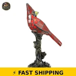 River Of Goods Stained Glass Bird Table Lamp - Blue Jay Accent Light New. Price: $119.99.
