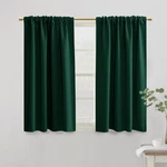Panelsburg Dark Green Blackout Curtains For Bedroom,thermal Insulated Short R... New. Price: $31.67.